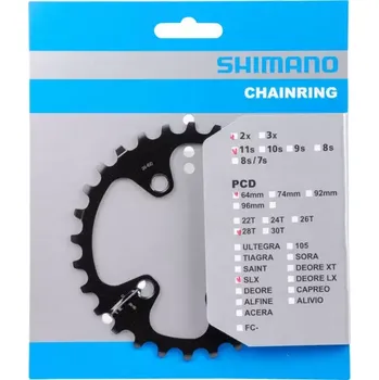 Převodník na kolo SHIMANO převodník FC-M7000 28 z pro 38-28 pouze pro 2 přev BD typ,Y1VG28000,4524667226765