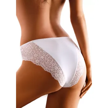 Dámské spodní prádlo Dámské krajkové kalhotky BBL 048 Babell Barva/Velikost: bílá / XS/S