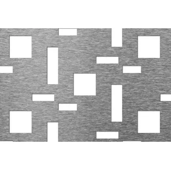 Plech Perfoo Děrovaný plech Infinity, Ocel 1,5x1000x2000mm