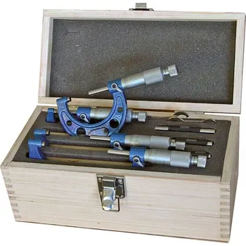Měřicí přístroj Kmitex Mikrometr třmenový sada 0-100mm