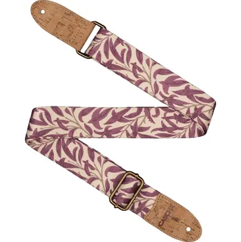 Příslušenství pro strunný nástroj Cascha CUS-VC4 Ukulele Strap Vegan Cork Mauve Leaves + prodloužená záruka 3 roky