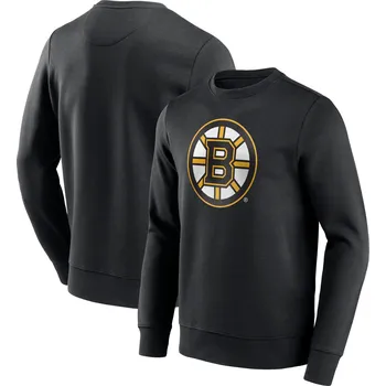Pánská mikina Fanatics Pánská mikina Boston Bruins NHL Primary Logo Graphic Crew Sweatshirt - VALUE Velikost: 2XL