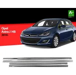 Nerez lišty spodní hrany oken dveří Opel Astra J Hatchback -- rok výroby 2009-2015