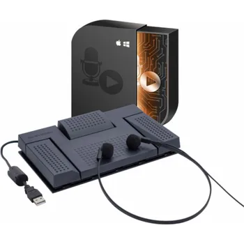 Diktafon Digitální záznamník OM SYSTEM AS-2700 PC Transcription Kit