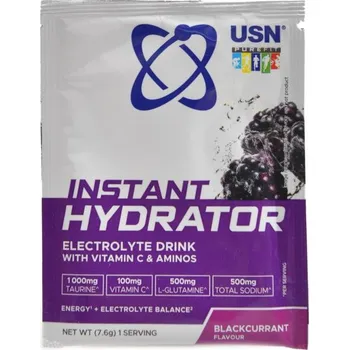 Nápoj pro sportovce USN Instant hydrator 7.6g - černý rybíz