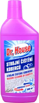 Čisticí prostředek na koerce a čalounění Dr.House Čistič na strojní čištění koberců 500 ml