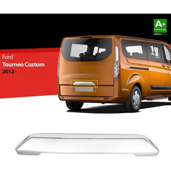 Tuning Nerez dekorační lišta nad SPZ Ford Tourneo Custom I - model bez kamery -- rok výroby 2012-2023