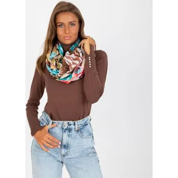 Šátek Dámský šátek bavlněný vzorovaný béžový