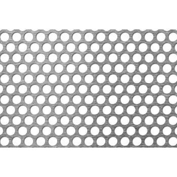Plech Perfoo Děrovaný plech Rv 10-12,7, Nerez 1,5x1000x2000mm