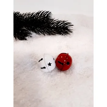 Vánoční ozdoba Vánoční dekorace - rolničky kovové 2kus/1bal