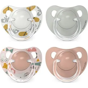 Suavinex SUAVINEX | Dudlík anatomický silikon 6/18 m 2 ks Walk