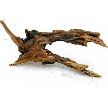 Dekorace do akvária Tmavé dřevo M 30-40cm