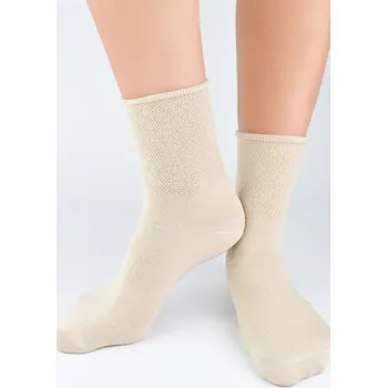 Sada pánského spodního prádla Pánské netlačící ponožky MEDICAL SB103 béžová 39-42