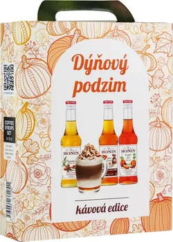 Sirup Monin Dýňový podzim 3x 250 ml