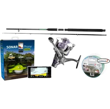 Echolot Nahazovací WIFI sonar VEXILAR s prutem na nahození zdarma Variant: 1ks