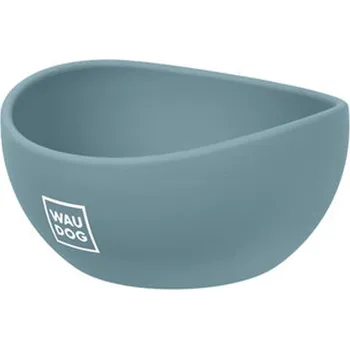 Miska pro psa WAU DOG Silikonová miska pro kočku nebo psa šedá 250ml