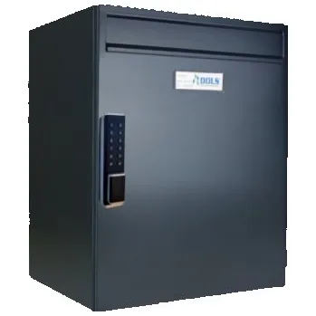 Poštovní schránka Parcel box (schránka na balíky) DOLS MINI II - BASIC s vhozem - RAL 7016 MAT. - ANTRACIT
