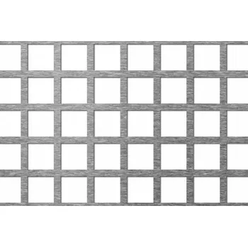 Plech Perfoo Děrovaný plech Qg 20-25, Nerez 2x1000x2000mm