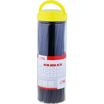 RC náhradní díl Sada smršťovacích bužírek, černé, 80ks