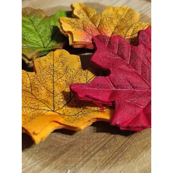 umělá květina Umělý javorový list 100 ks