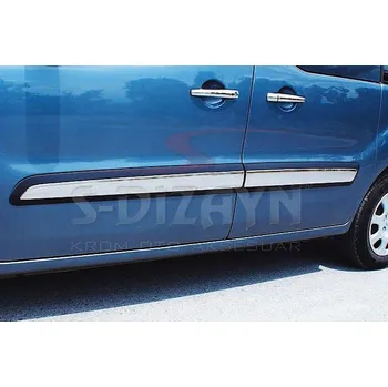 Nerez lišty dveří Peugeot Partner Tepee -- rok výroby 2008-2018