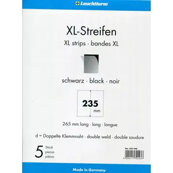 Obal pro sběratelský předmět Hawid blok 265 x 235 mm (d) - černé - balení 5 ks