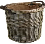 Vingo Proutěný kulatý koš na dřevo 32 x…