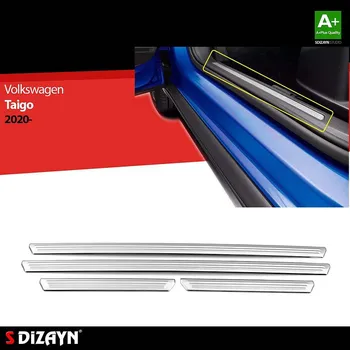 Nerez lišty vnitřních prahů dveří Volkswagen Taigo -- od roku výroby 2020-