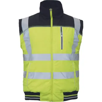 Dámská vesta KNOXFIELD HVPS vesta oboustranná - refl.žlutá - 3XL