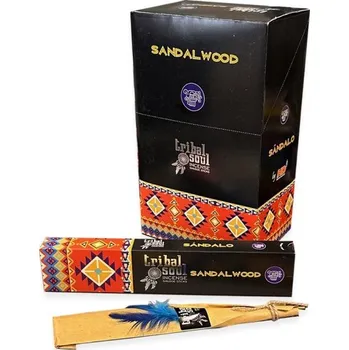 Vonná tyčinka Tribal Soul Vonné tyčinky Sandalwood (Santalové dřevo) Masala, 15 g