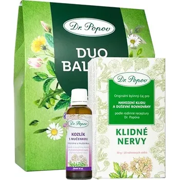 Dárková krabička DUO Balíček PRO POHODU (Dárkový balíček na zklidnění duše po náročném dni.)