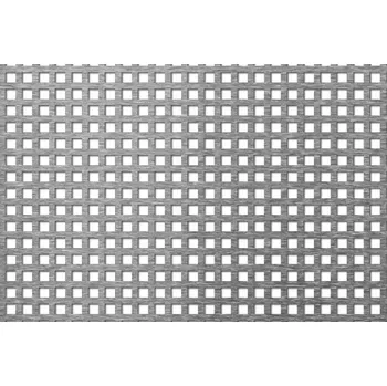 Plech Perfoo Děrovaný plech Qg 5-8, Nerez 1,5x1250x2500mm