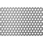 Perfoo Děrovaný plech Rv 8-12, Hliník 2x1000x2000mm