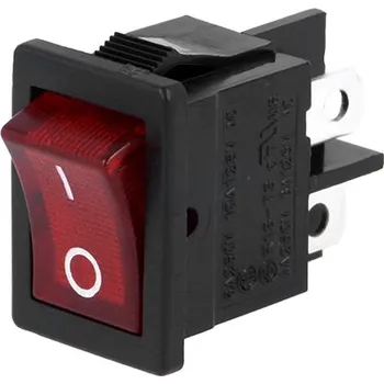 vypínač R13-73C-02-BR-2D-N-2 kolébkový spínač