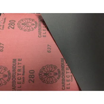 Brusný papír Smírkové plátno v archu 280x230mm P36 - řada 637 , CARBORUNDUM XT-KL26121-2805.00