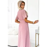 Dámské šaty NUMOCO 545-1 RŮŽOVÁ unisize