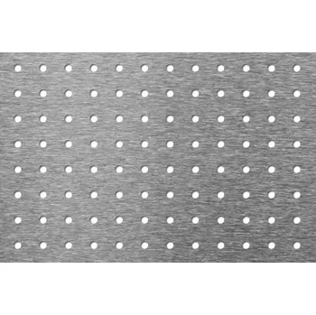 Plech Perfoo Děrovaný plech Rg 4,5-15, Pozink 1,5x1250x2500mm