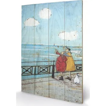 Obraz Dřevěný obraz Sam Toft - Her Favourite Cloud