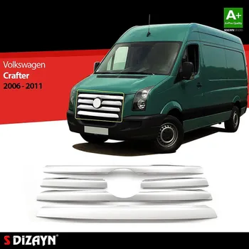 Nerez lišty masky Volkswagen Crafter I -- rok výroby 2006-2011