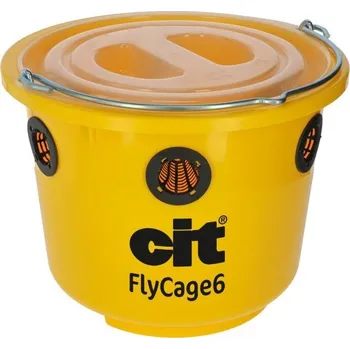 Lapač much kbelíkový FlyCage6, včetně návnady