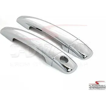 Tuning Nerez kryty klik Peugeot 407 - 4 ks -- rok výroby 2004-2011