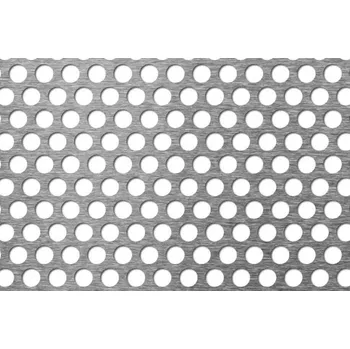 Plech Perfoo Děrovaný plech Rv 10-14, Pozink 1,5x1250x2500mm