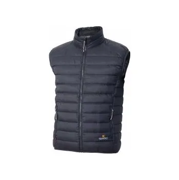 WARMPEACE DRAKE raven black M; Černá vesta + DÁREK DLE VÝBĚRU!