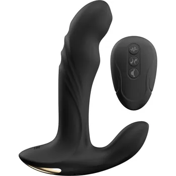 Anální kolík Vibrátor na prostatu a hráz s masážními perlami a ovladačem Dorcel Multi P-Joy Dorcel