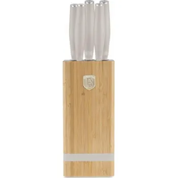 Kuchyňský nůž Sada nožů se stojanem BAMBOO 6 ks Sahara Collection BH-2973