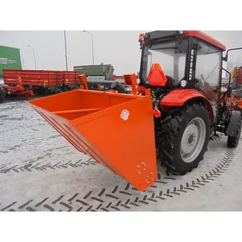 Zahradní traktor Samonakládací sypač soli, písku a štěrku za traktor Pomarol PS 200 záběr 1,83 m