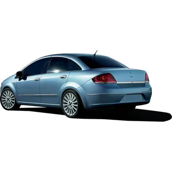 Nerez dekorační lišta nad SPZ Fiat Linea - s otvorem -- rok výroby 2007-2012