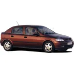 Nerez lišty spodní hrany oken dveří Opel Astra G -- rok výroby 1998-2004