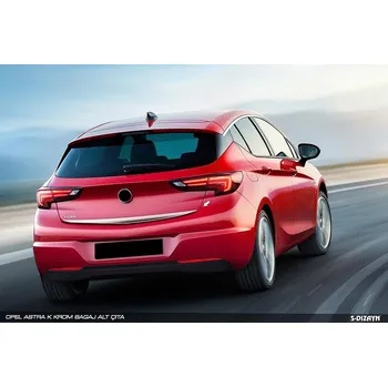 Nerez lišta spodní hrany zadních dveří Opel Astra K Hatchback -- rok výroby 2015-2021