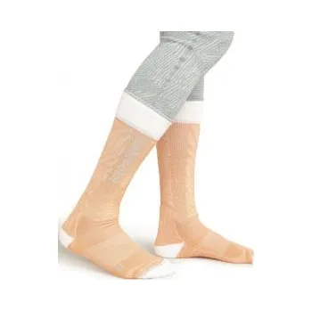 Dámské termo ponožky Icebreaker Wmns Ski+ Light OTC Mountain Contour, Feldspar/Snow/Moss